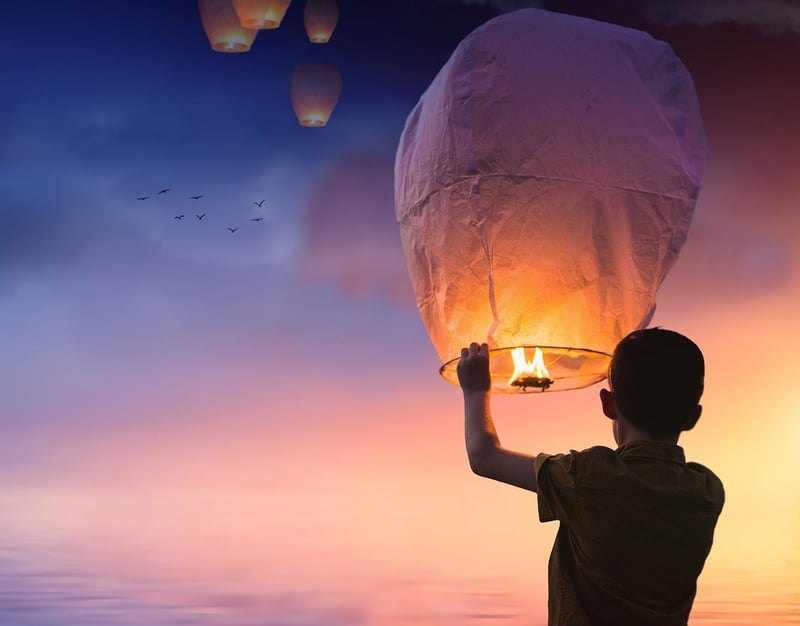 Cardboard Lanterns